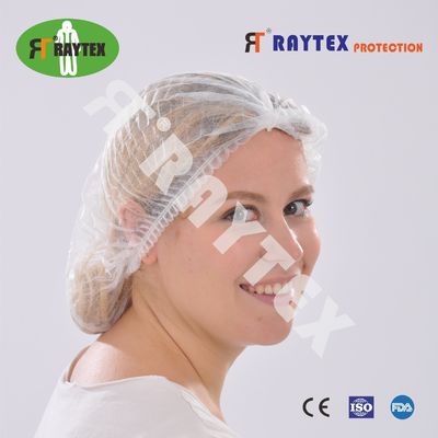 Colorful Disposable PP Non Woven Mob Cap anti duty against  hair hear protective mushroom caps ISO13485