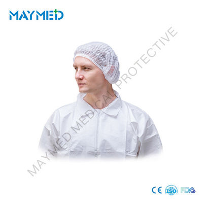 Colorful Disposable PP Non Woven Mob Cap anti duty against  hair hear protective mushroom caps ISO13485
