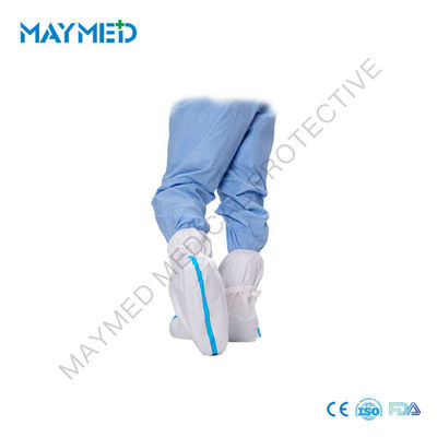 Microporous Disposable Boot Covers with Heat Sealed Tapes