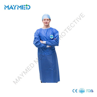 SMS Disposable Nonwoven Surgical Gowns/ Medical Gowns for hospitals ISO13485
