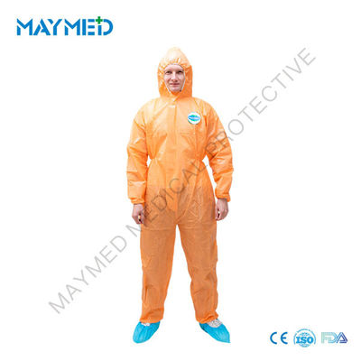 Microporous Disposable Medical Coveralls Type 5B 6B EN14126