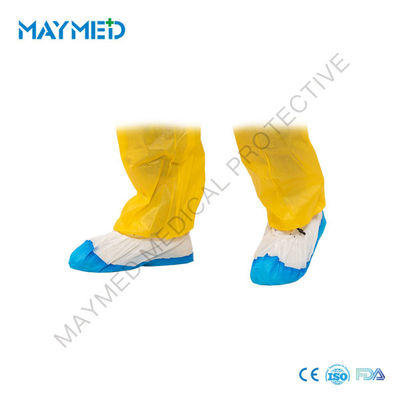 PP CPE Coated Anti Slip Medical Disposable Surgical Shoe Covers