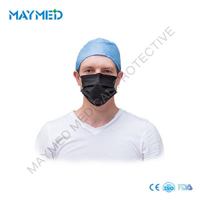 3 Ply PP Meltblown Nonwoven Disposable Face Mask 17.5*9.5cm