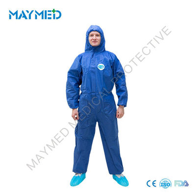 Type 5 6 Antistatic 45g SMS Disposable Coverall