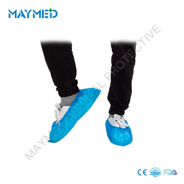 Medical CPE Plastic Shoe Cover 15x41cm 15x36cm