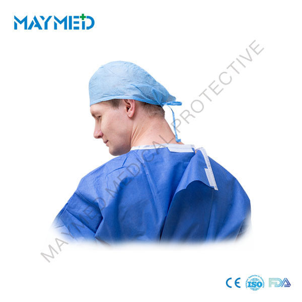 SMS Disposable Nonwoven Surgical Gowns/ Medical Gowns for hospitals ISO13485